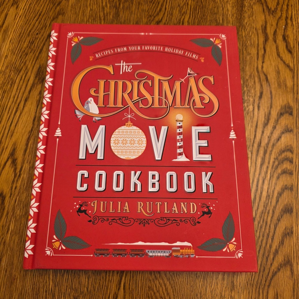 The Christmas Movie Cookbook Julia Rutland Hardcover Recipes Holiday Films 2022